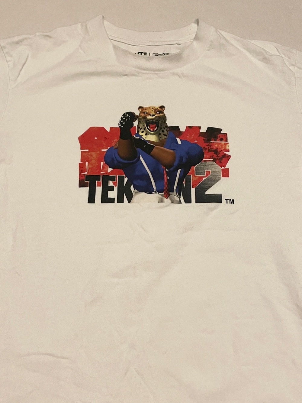 Uniqlo UT x Tekken 2 King Graphic T-Shirt White Medium - Picture 9 of 16